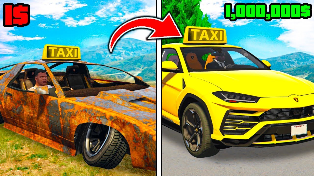 Tôi Đã Trở Thành Tài Xế Taxi KÉM NHẤT và Tài Xế Taxi TỐT NHẤT Trong GTA 5