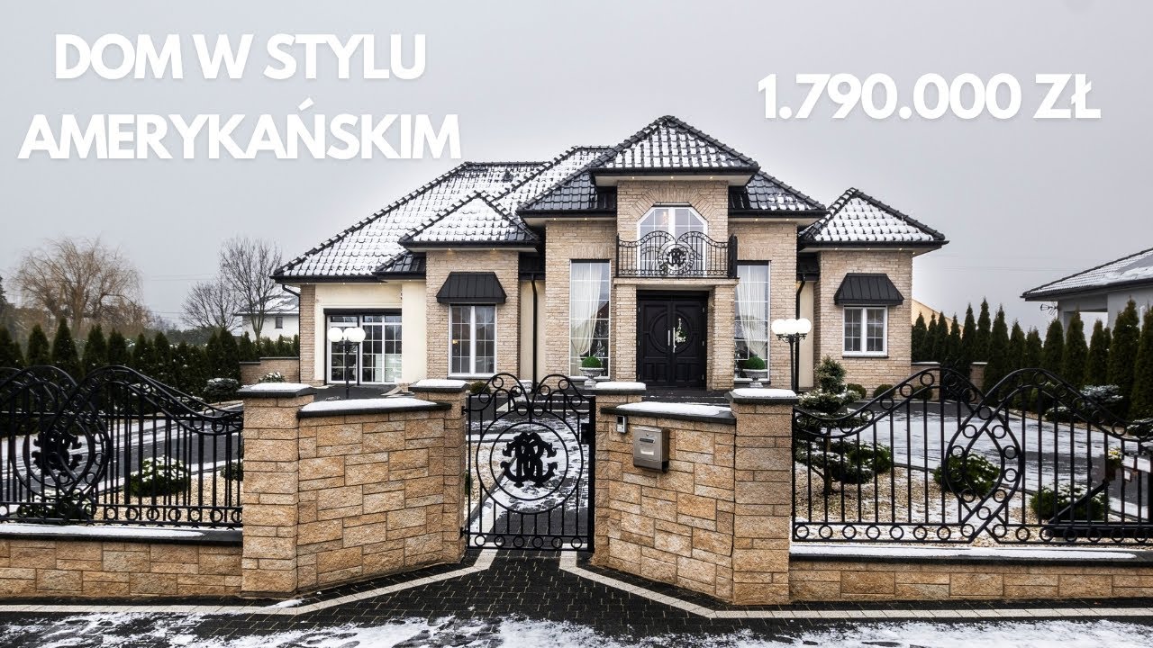 Dom w stylu AMERYKAŃSKIM za 1.790.000 zł