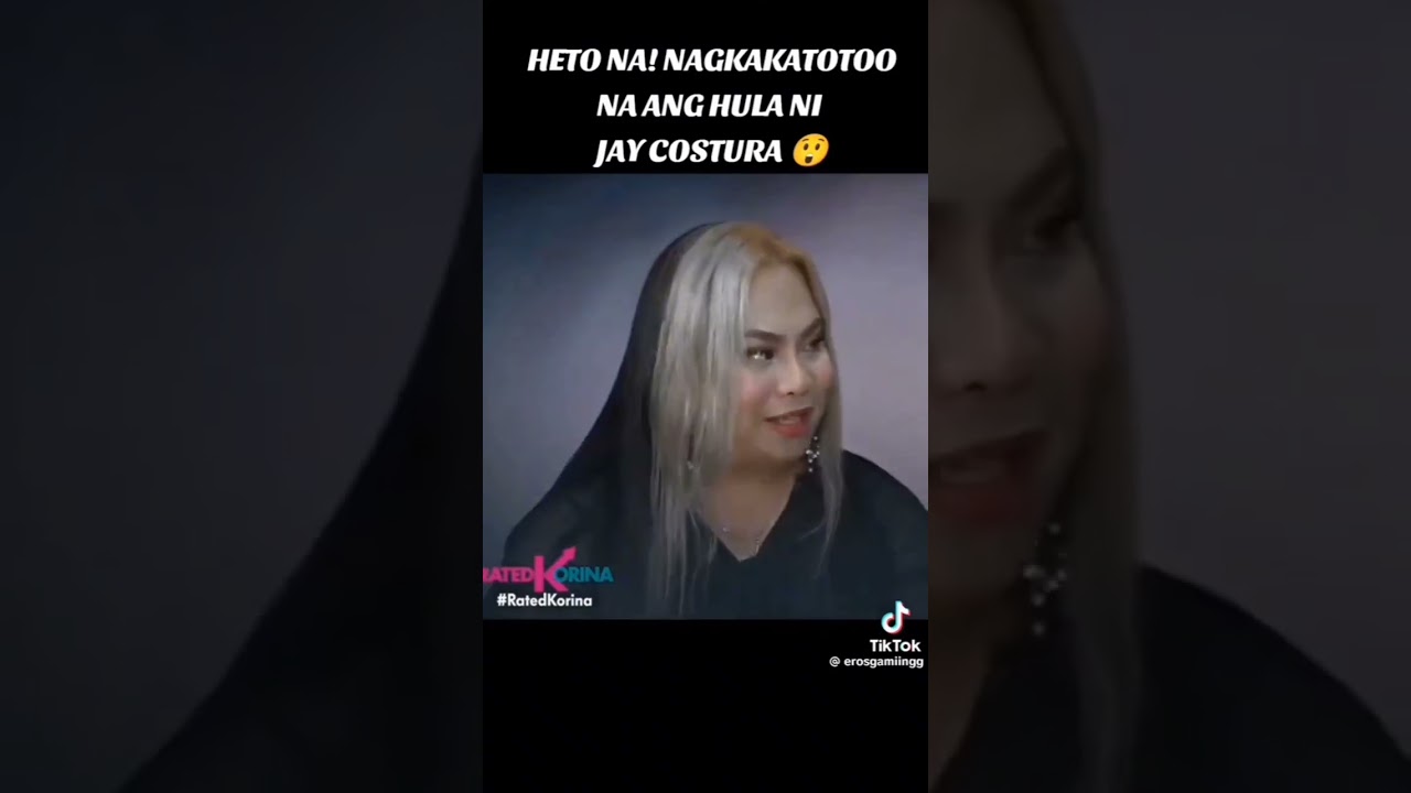 hula ni jay costura Kay president Ferdinand 