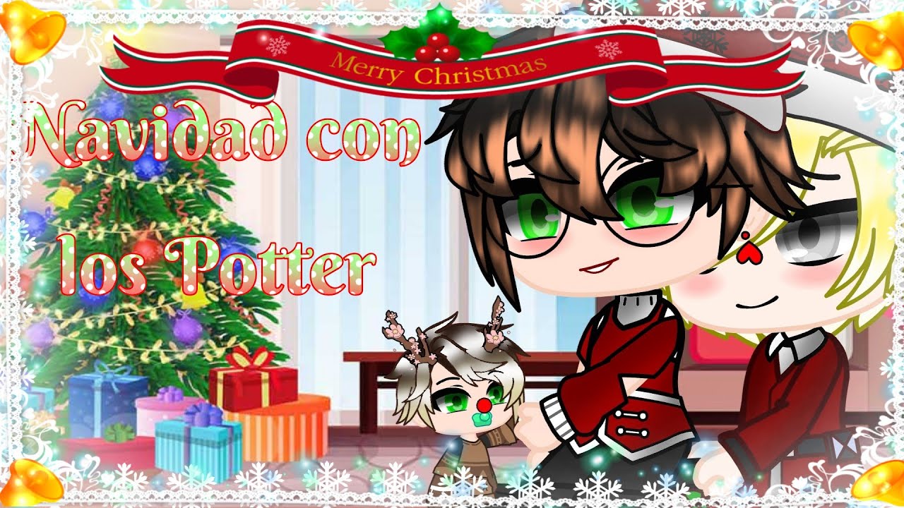 ❄️Navidad con los Potter❄️ //Drarry// (gacha club)