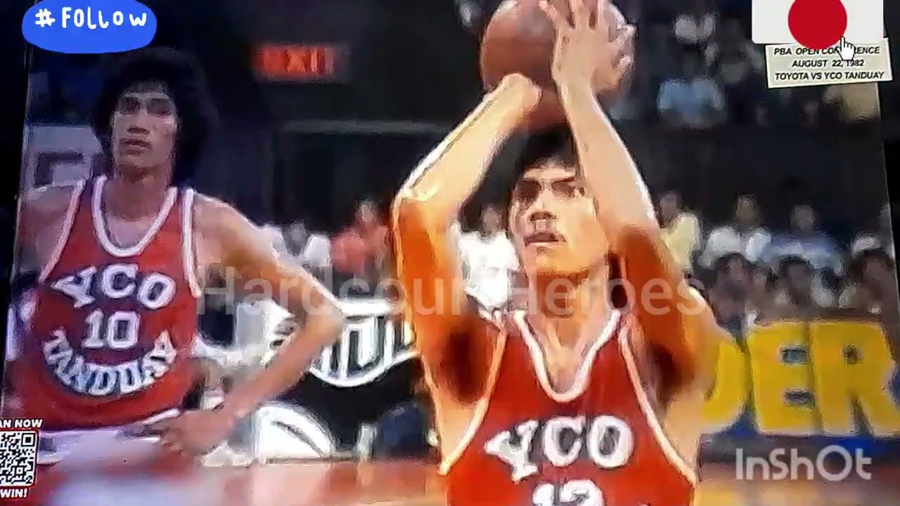 Toyota VS. Yco Tanduay  1982 PBA Open Conference - 3rd Quarter