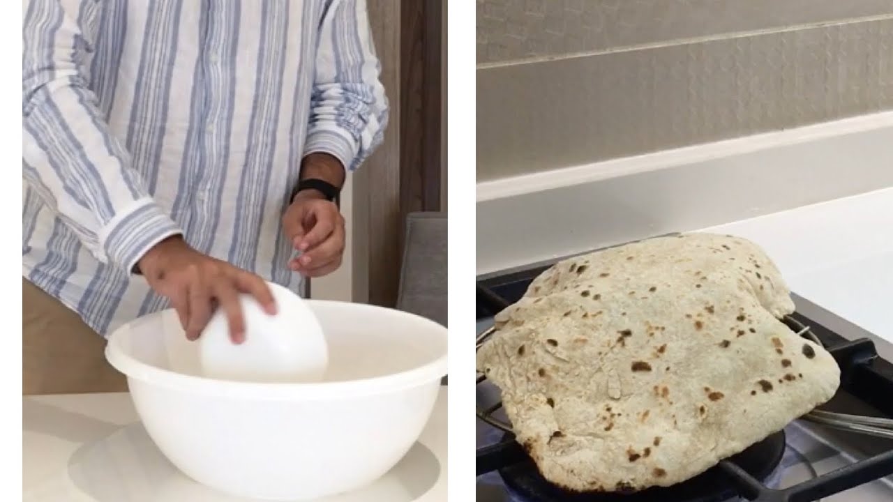 Husband Cooks Chapatti / Roti | Urdu & English | Zakee’s Kitchen Secrets