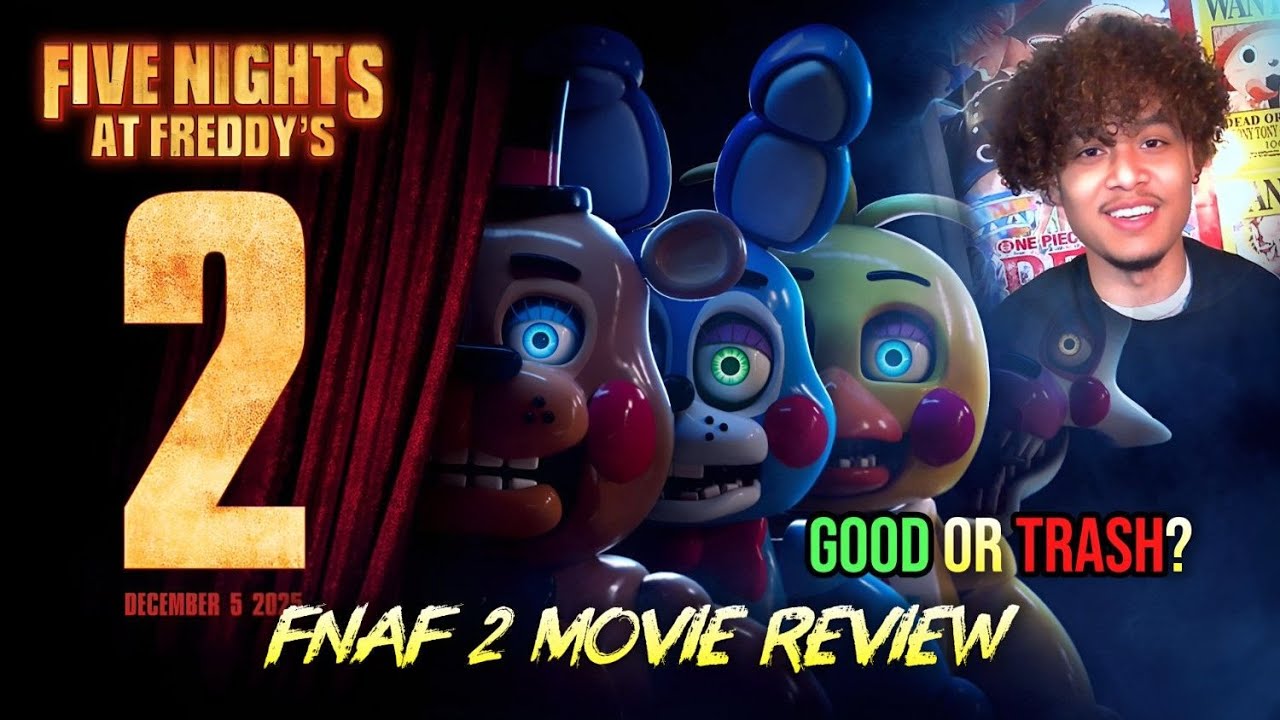 MY OPINION OF THE FNAF 2 MOVIE!!!.... ALSO MY FIRST VLOG LOWKEY LOLLL