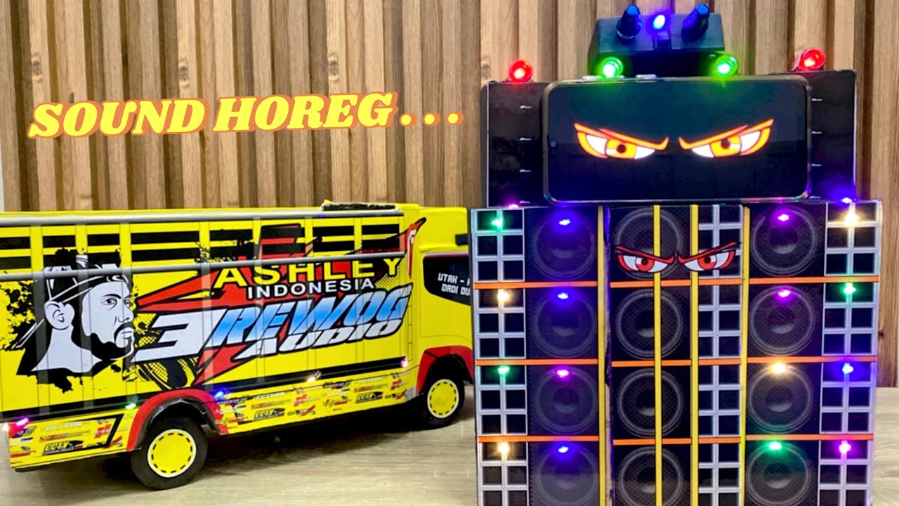 UNBOXING MINIATUR SOUND HOREG BREWOG AUDIO - HOREG MANIA - UNBOXING MAINAN ANAK - BREWOG AUDIO JATIM