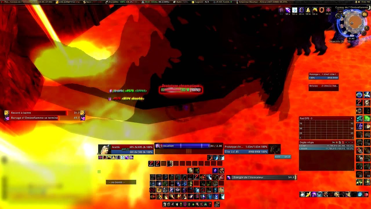 Nefarian (BWD) 10NM solo Mage