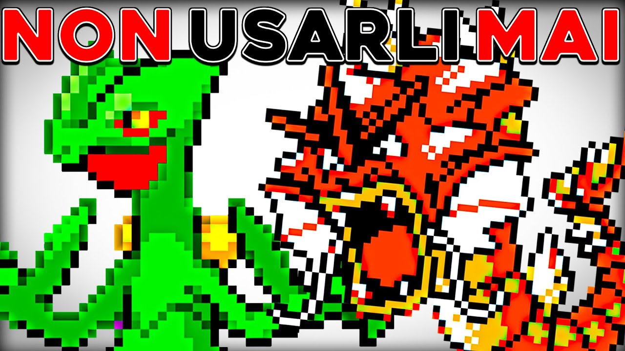 Pok&eacute;mon che NON dovresti USARE nei GIOCHI 2