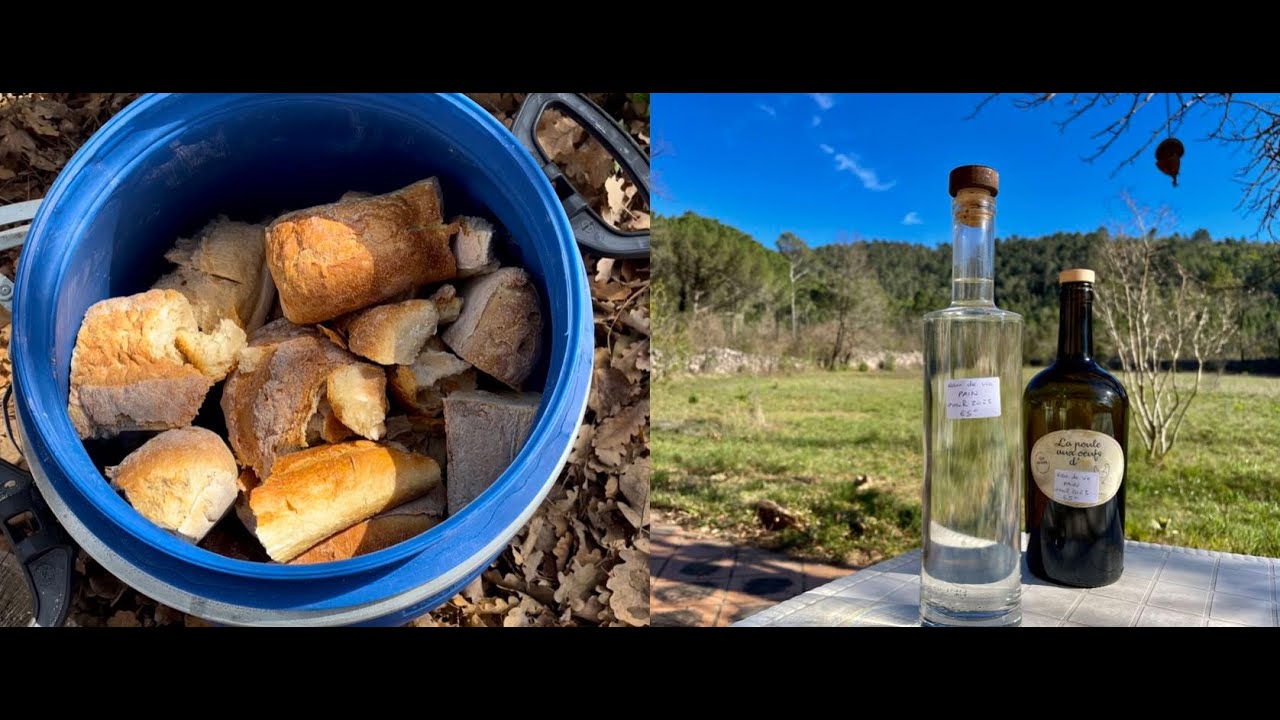 Eau-de-vie de Pain (Alcool distillé)