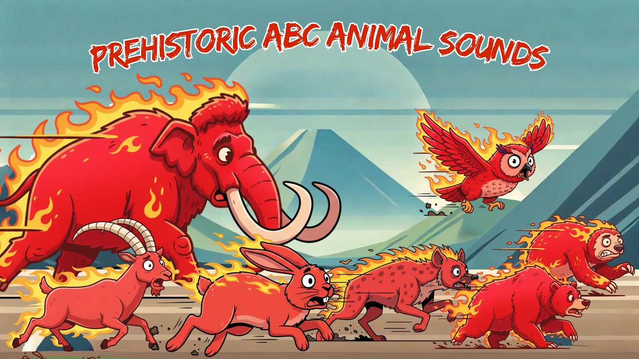 ABC Prehistoric Animals Song | Learn Alphabet & Animal Sounds for Kids | Jumpy Jungle TV