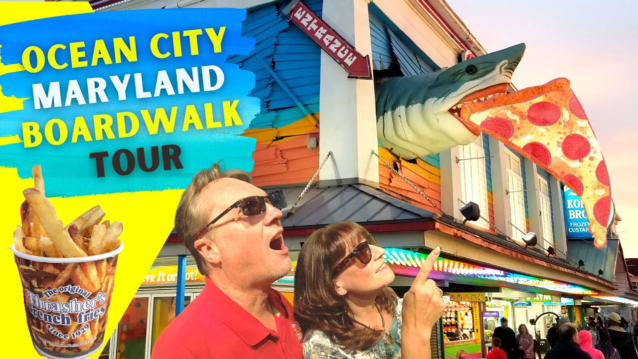 Ocean City Maryland Boardwalk Tour - Best MD Boardwalk - Ocean City Maryland