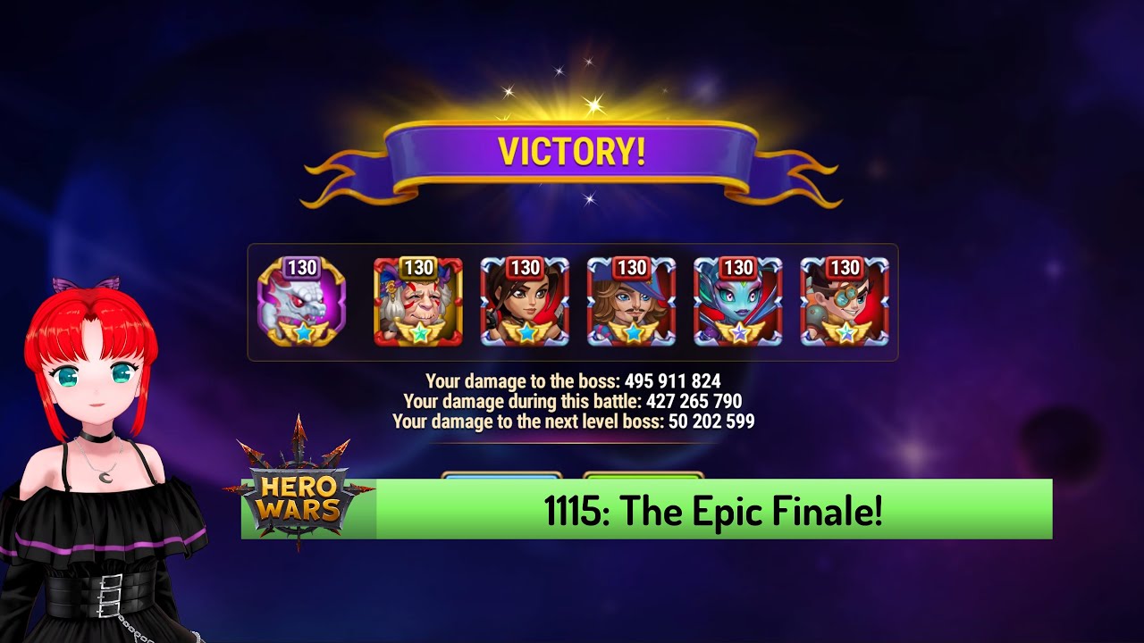 Let's Play Hero Wars 1115: Doing 477,468,389 Damage to Osh, the Eternal Keeper in this Epic Finale!