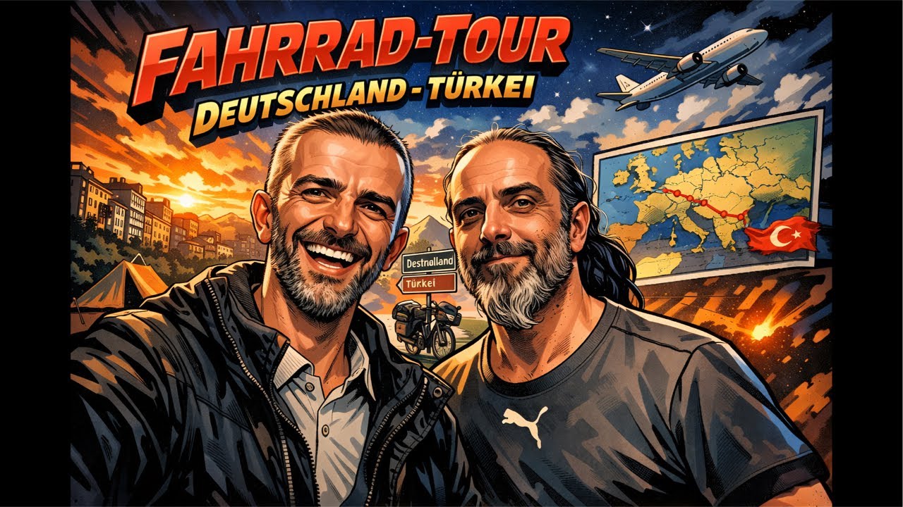 🚶‍♂️ Der Plan steht: Fahrrad-Tour Richtung Türkei 🌍
