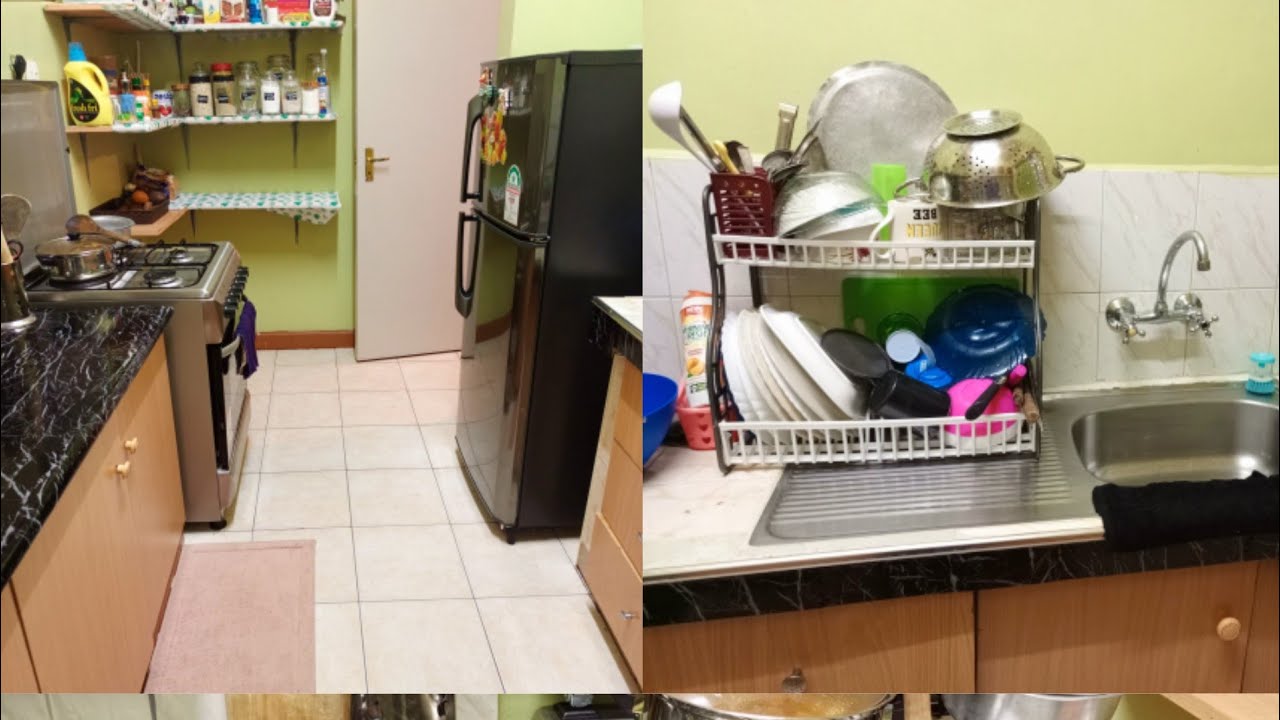 SMALL KITCHEN CLEANING MOTIVATION//2022 Kenya.