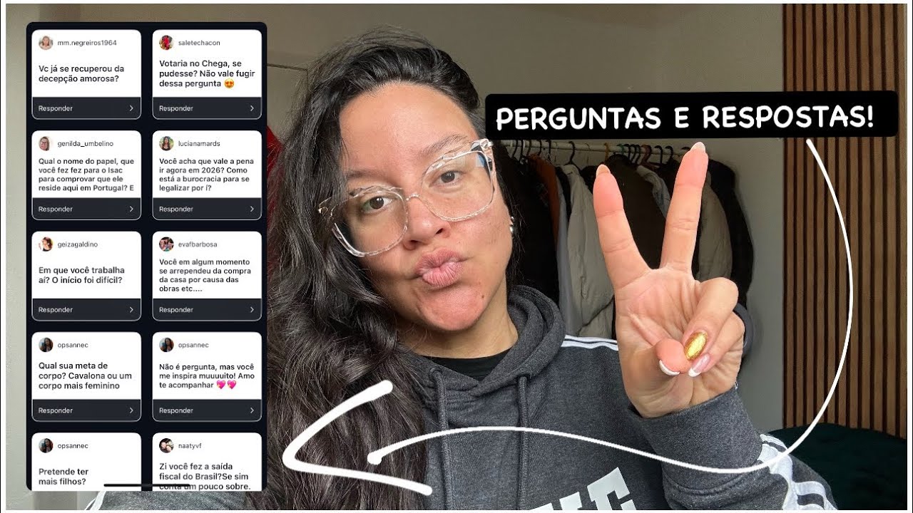VIDA AMOROSA, CASA, MORAR NA ESPANHA, QUANDO VOU AO BRASIL? PERGUNTAS E RESPOSTAS! [VLOG 🇵🇹]