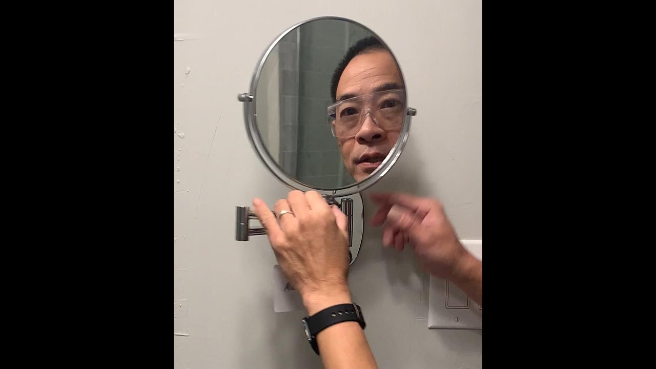 Mounting a Magnifying Wall Mirror