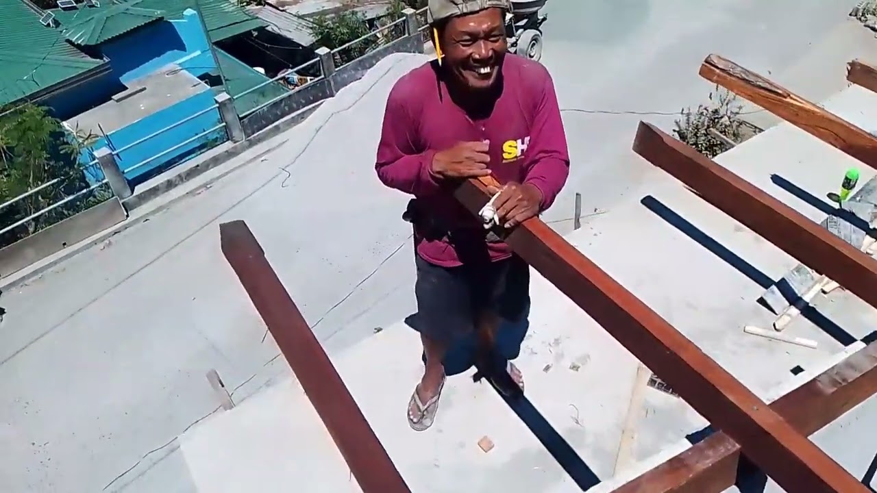 paano nga ba ang pag iskwala sa bubong,