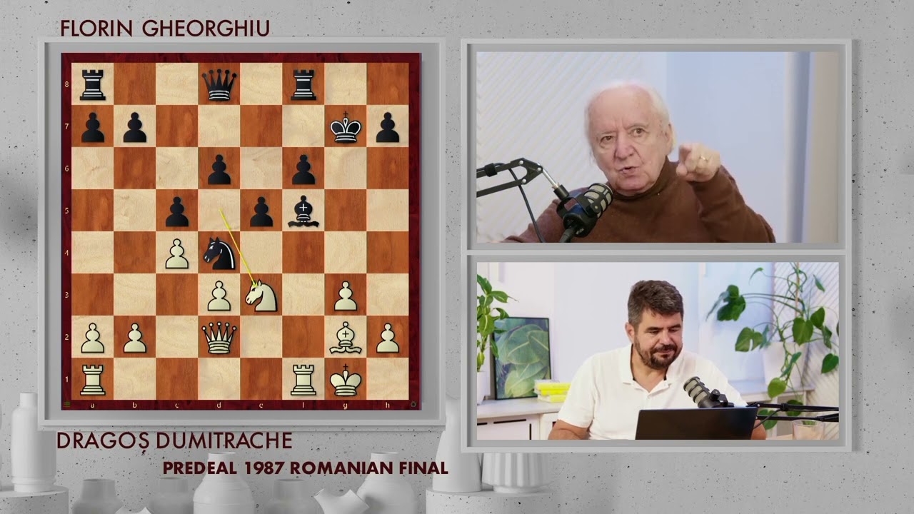 Dragos Dumitrache vs  Florin Gheorghiu   Predeal 1987 Romanian Final