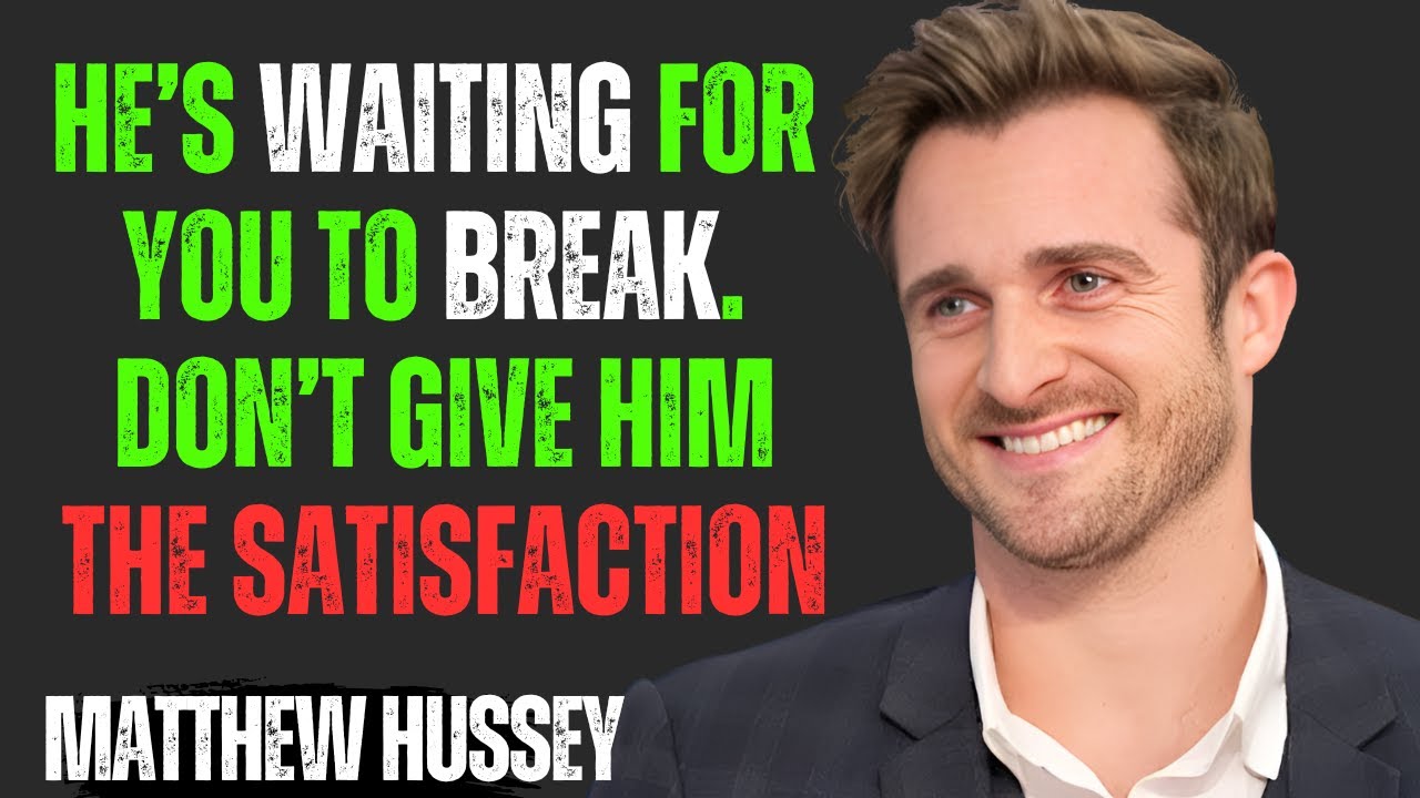He’s Waiting for You to BREAK… Don’t Give Him the Satisfaction | Matthew Hussey Motivational Speech