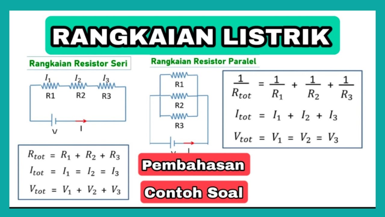 FISIKA KELAS XII | RANGKAIAN LISTRIK SERI & PARALEL.