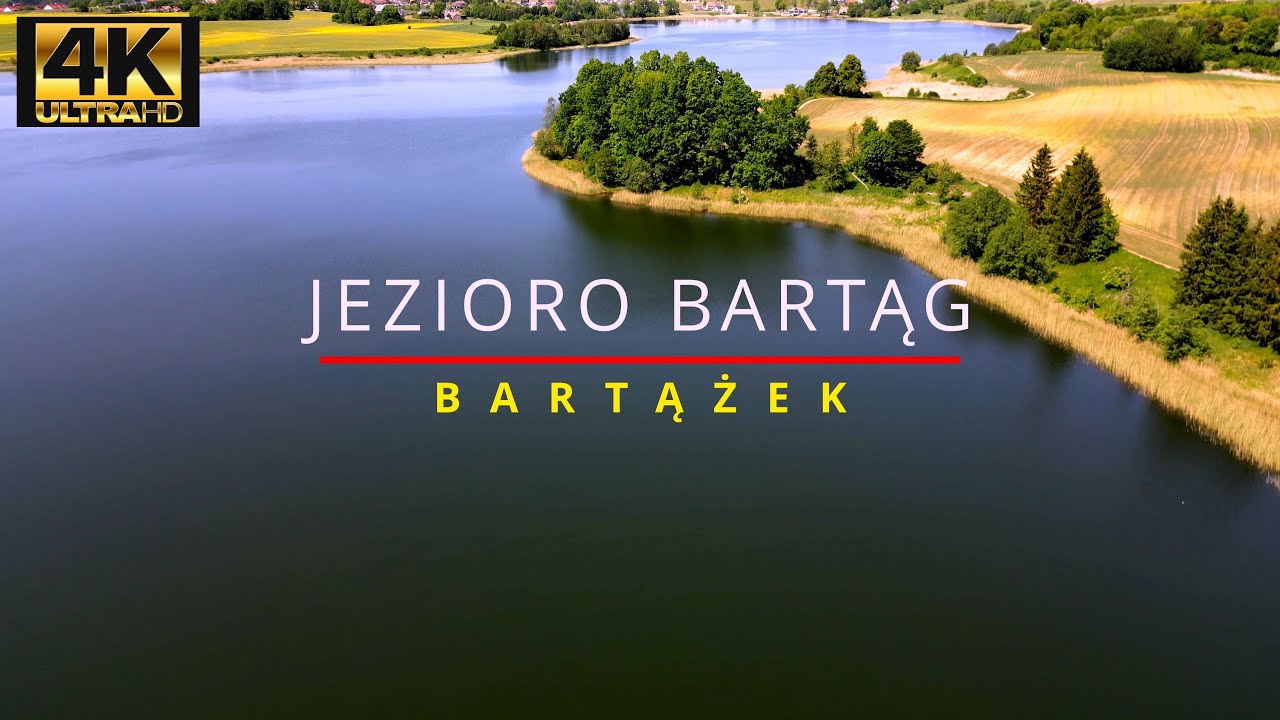 Jezioro Bartążek | Lake Bartążek | DJI Mini3 Pro 4K