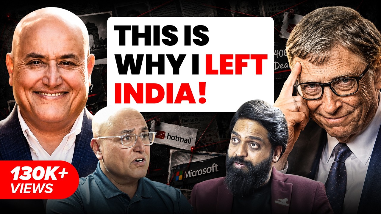 Indians are COPYCATS! TCS & Infosys Will be FINISHED | Hotmail Founder Sabeer Bhatia | TPH