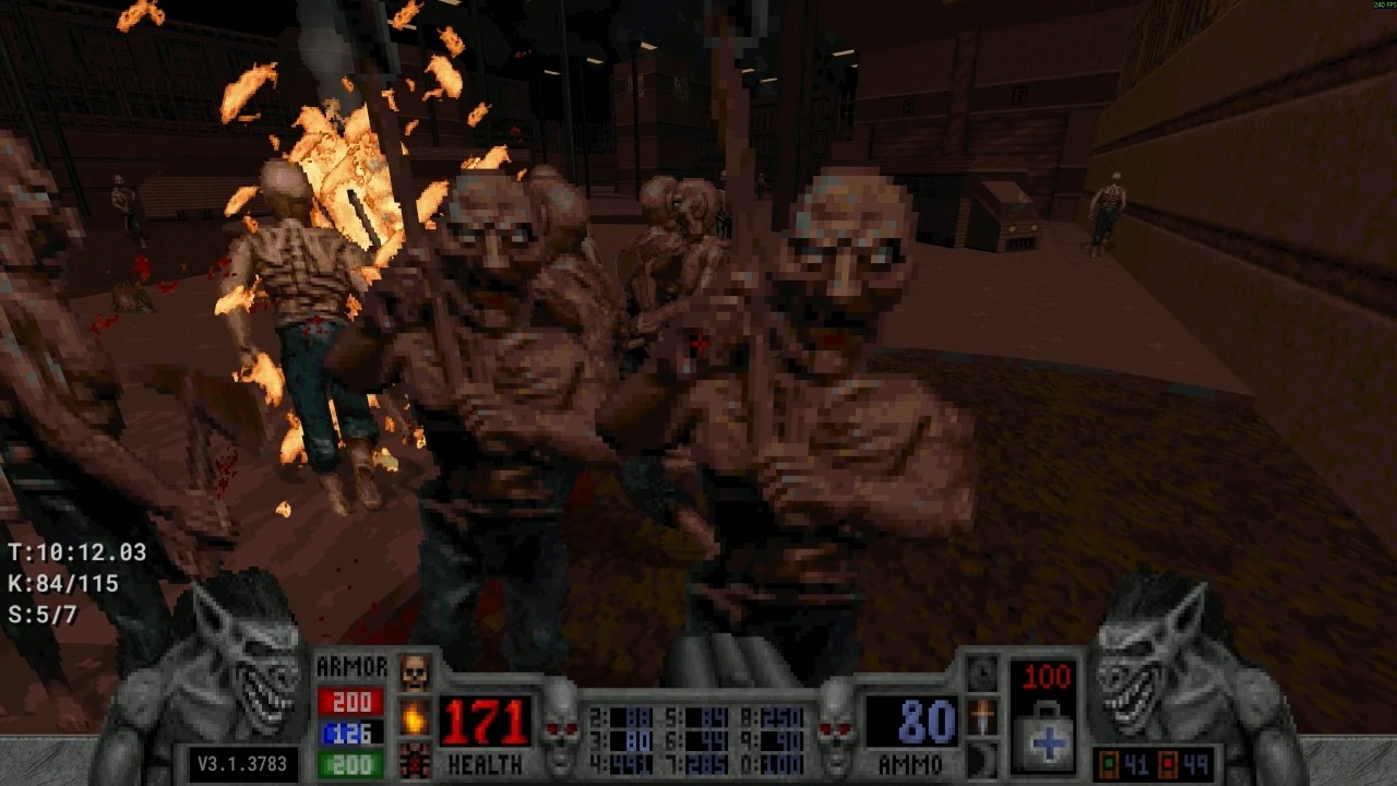 Blood: Refreshed Supply - Death Wish (E1M7): Urban Decay (100%) - Achievos 25/33 - Speedrun+Normal