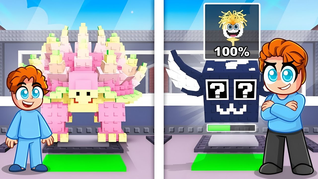 Jag Fuskade Med +100% TUR I Ett Lucky Block Race!