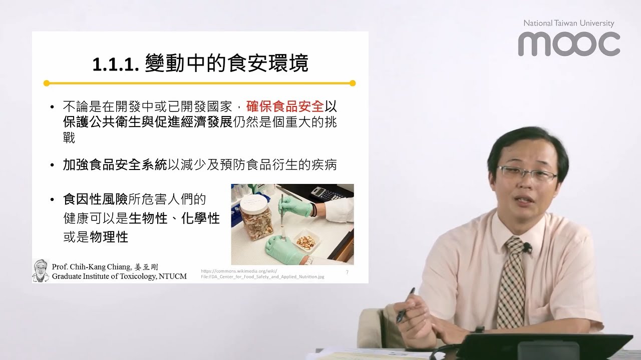 食品安全與風險分析 01. 食品安全與風險分析