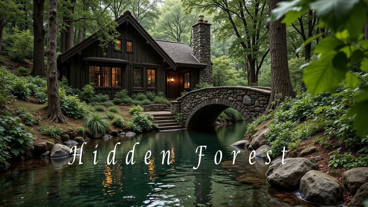 Hidden Forest Cottage – Deep Healing Meditation Music – Calm Nature Ambience for Relaxation