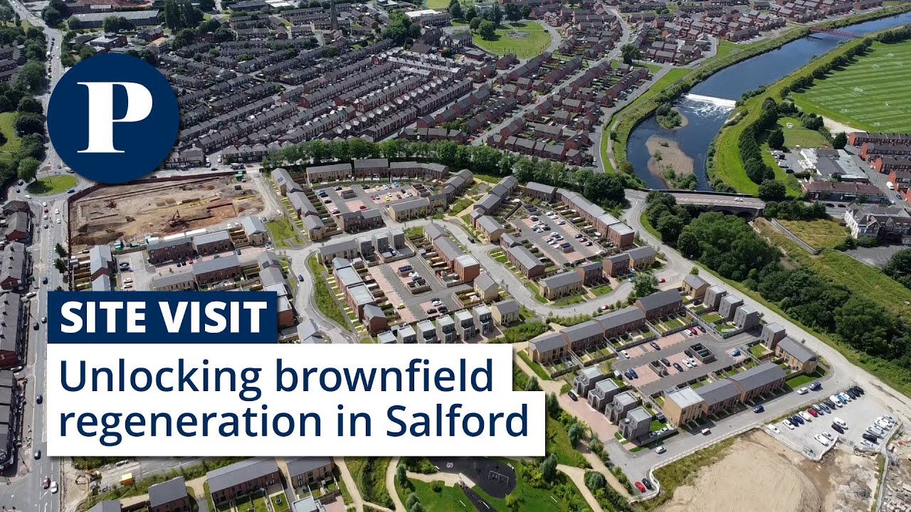 Take a tour of Salford's new Castle Irwell residential scheme