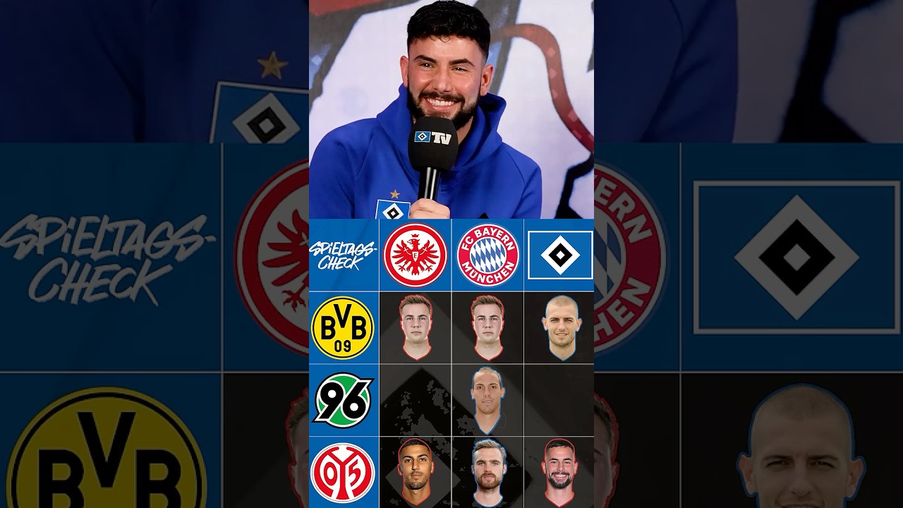 ER KOMMT AUF DIESEN SPIELER?! 👀 🤔 Fu&szlig;ball Tic-Tac-Toe mit Marco Richter! 🔷 #nurderHSV