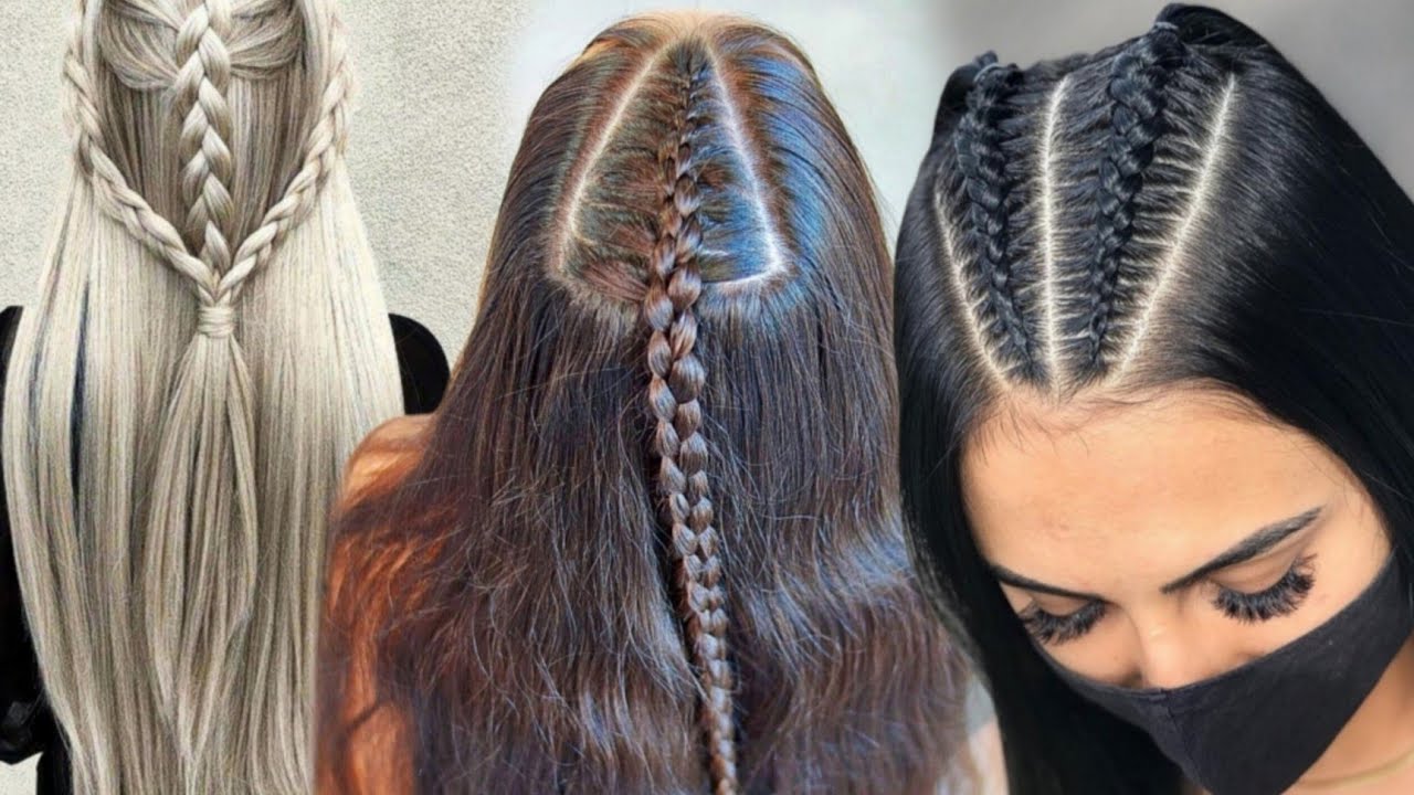 PEINADOS FÁCILES Y RÁPIDOS CON TRENZAS | chicas fashions