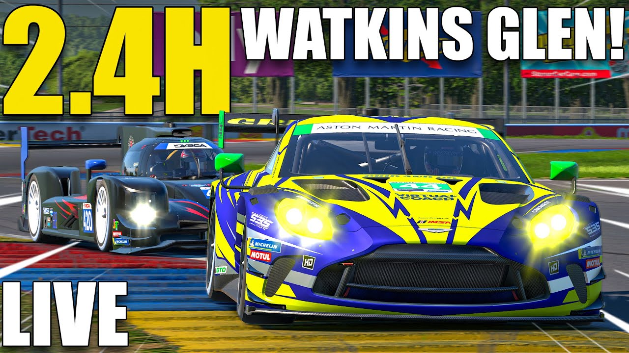 Wieder Zurück! - 2.4H IMSA WATKINS GLEN! | iRacing IMSA Endurance Series | Noah Eder LIVE
