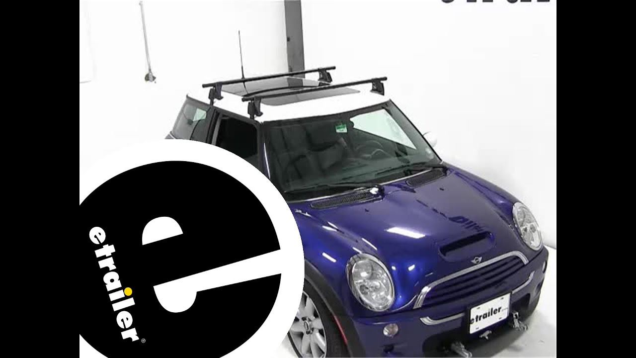 etrailer | 2004 Mini Cooper Yakima RidgeLine Roof Rack for Flush Rails: Complete Installation