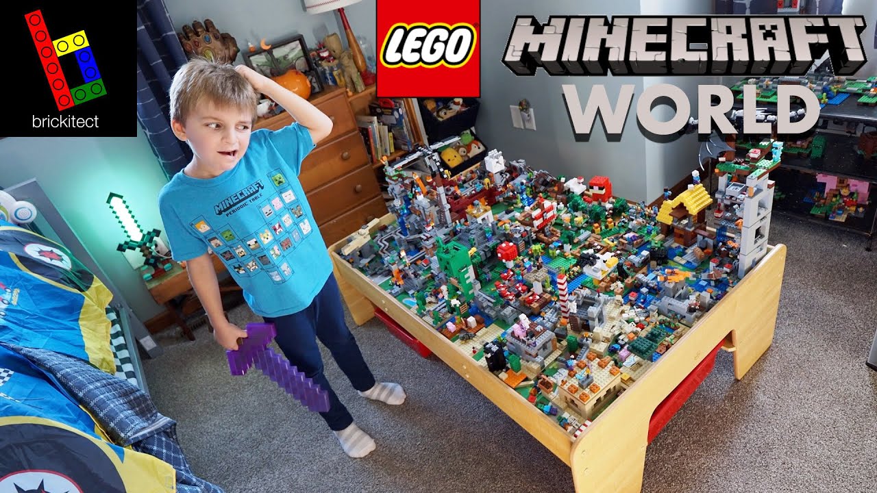 Мир LEGO Minecraft РАЗРУШЕН... Давайте исправим его и добавим новые наборы