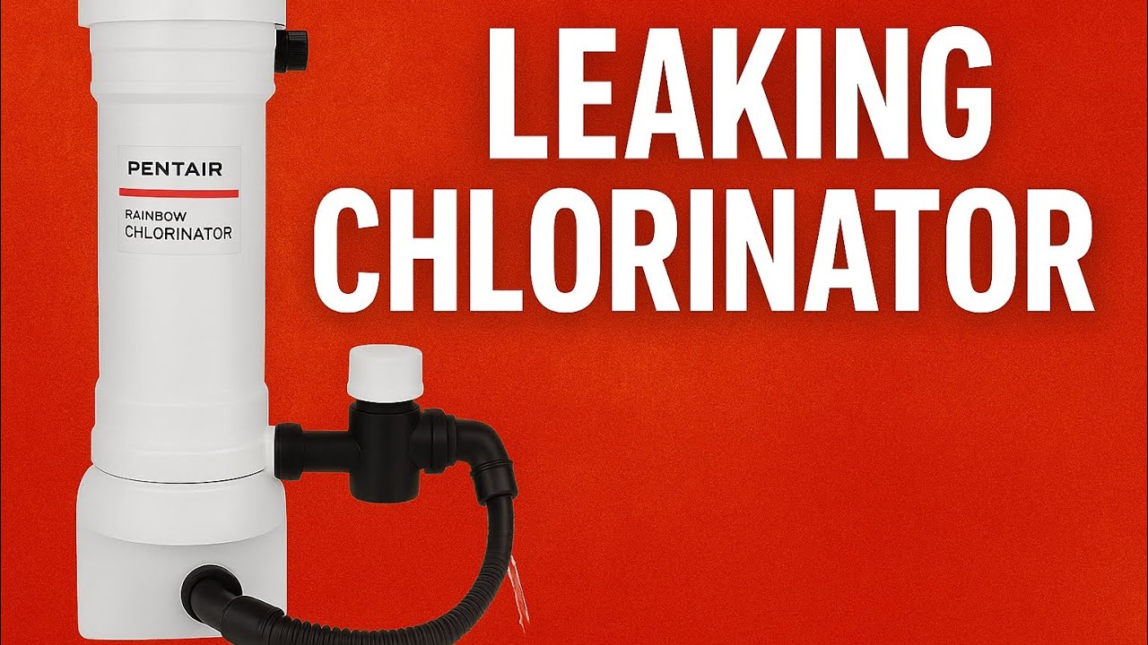 Pentair Chlorinator Leak fix: Rainbow Tablet Feeder