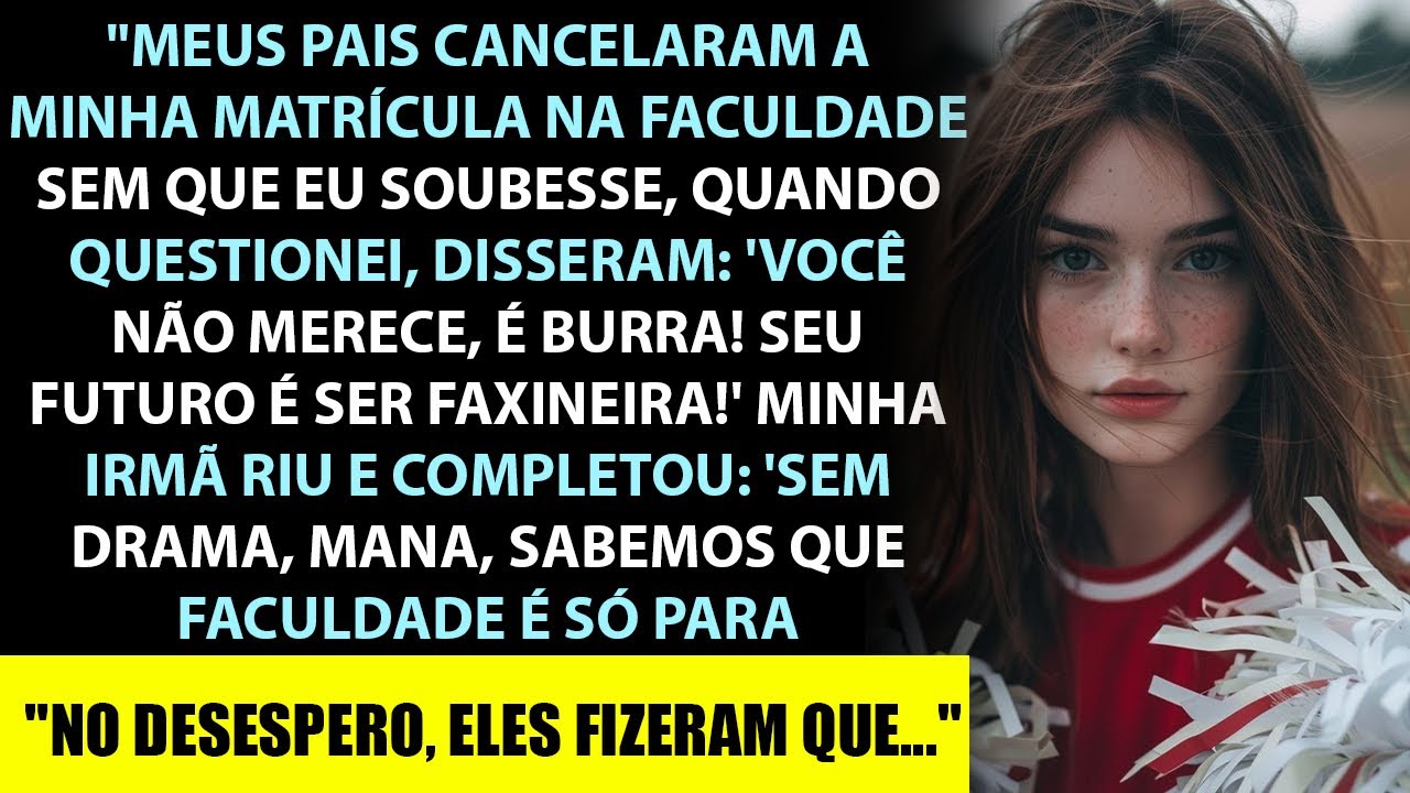 Meus Pais Escolheram A Faculdade Da Minha Irmã Em Vez Da Minha — Mas O Que Eu Disse Virou O Jogo