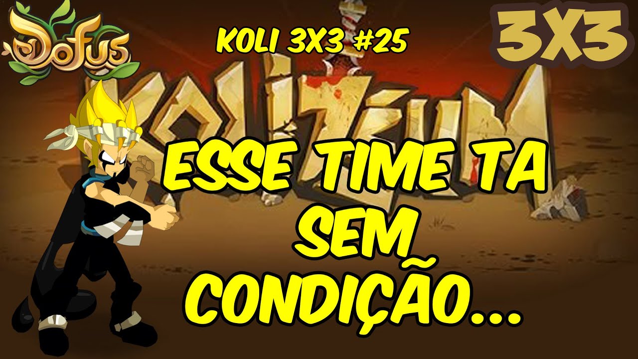 [DOFUS] PVP 3vs3 #25: ATÉ OS LOW LEVEL TÃO INSANOS...