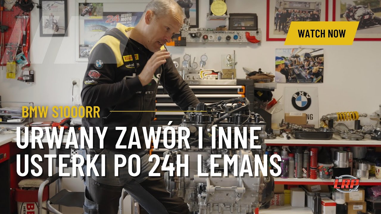 ROZBIERAMY USZKODZONY SILNIK PO 24H LEMANS