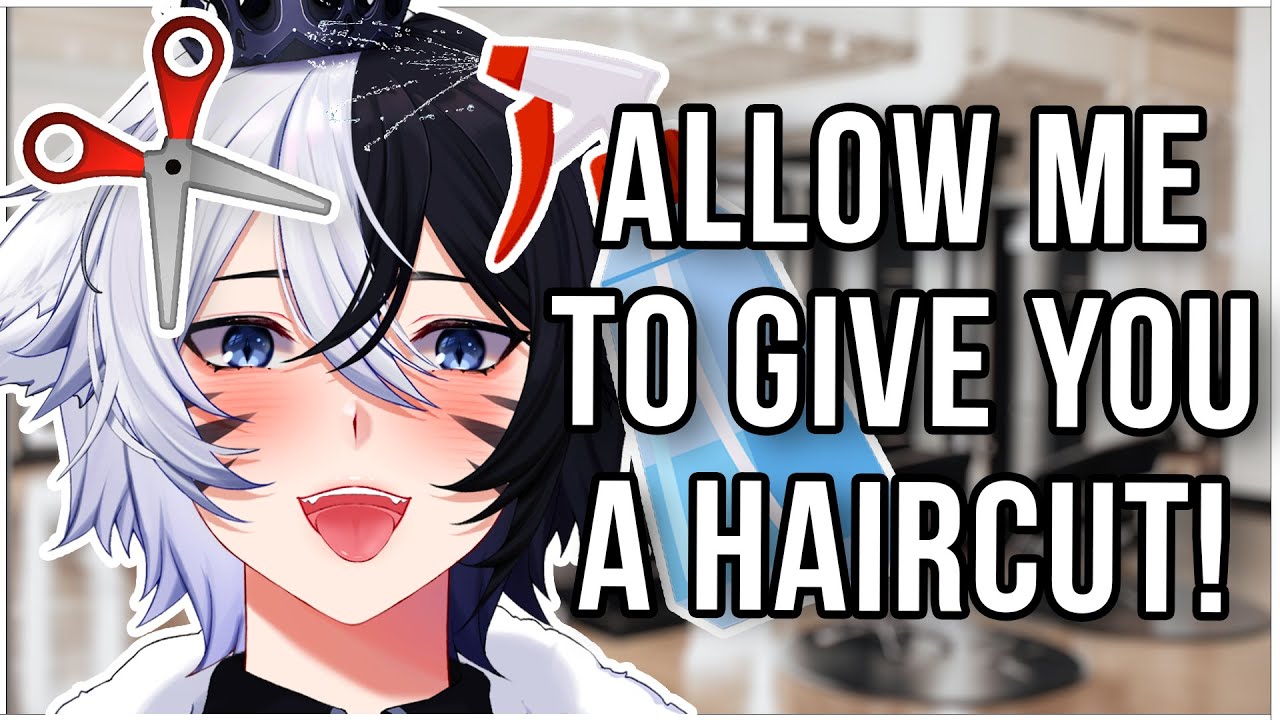 ASMR Roleplay | Femboy Hair Salon (Hair Cutting/Spray Bottle)