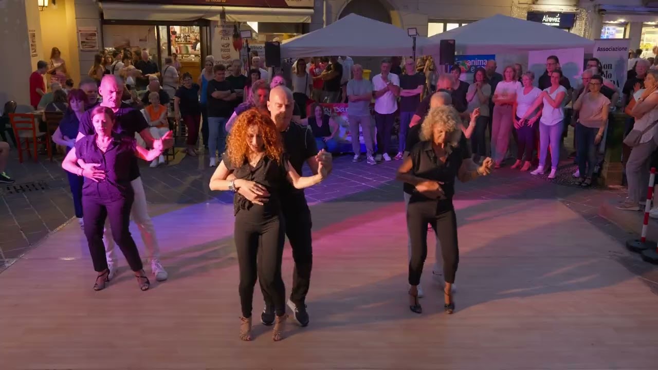Notte Bianca Saronno 2025 - Bachata corso intermedio - Brano Bailando Bachata di Chayanne