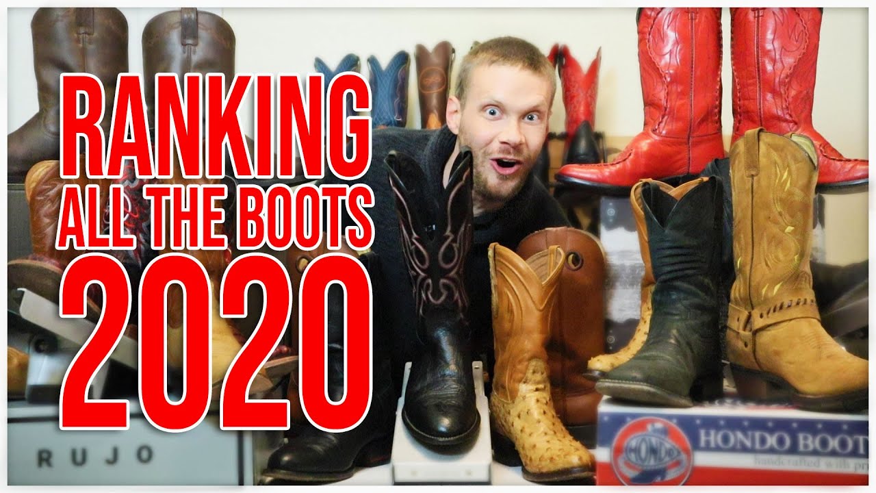 Ranking ALL the Cowboy Boots I Tried in 2020