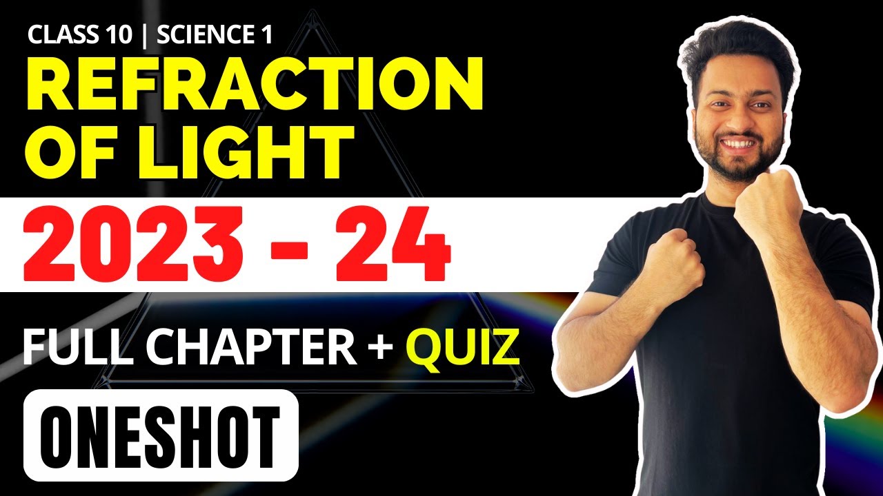 Refraction of Light Class 10 SSC - Oneshot | Maharashtra State Board | Shubham Jha