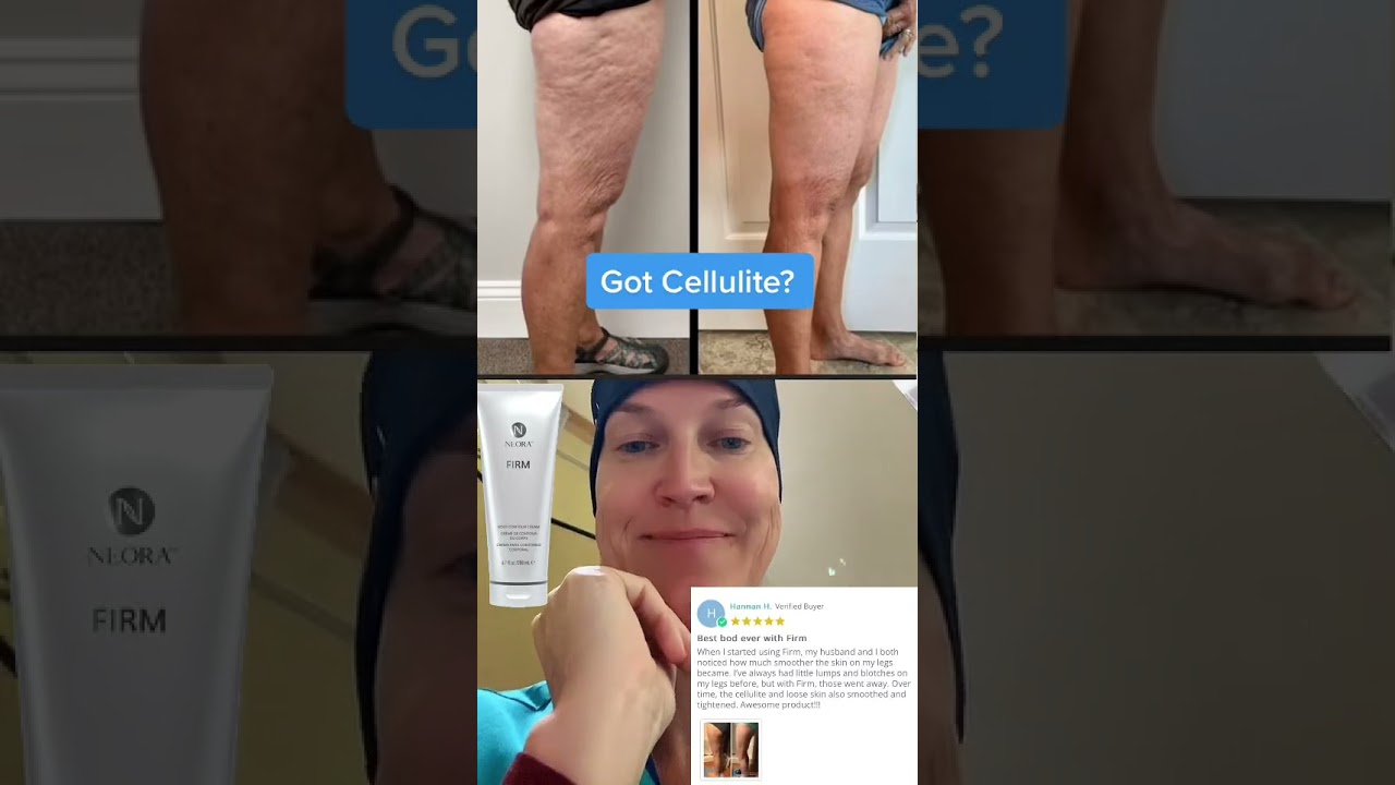 Reduce Cellulite-get tighter  skin! #beauty #fitmom #cellulite #bodycream #selfcare #looseskin