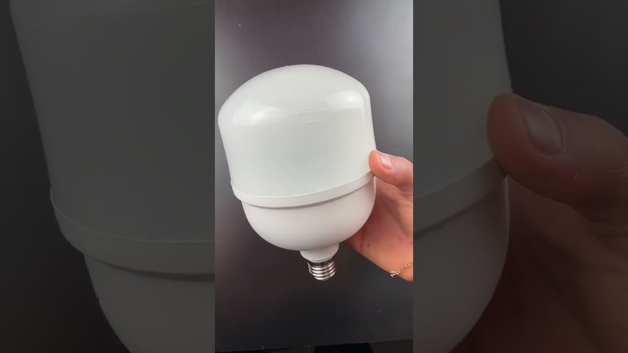 LAMPADA BULBO LED - 50W - 6500K - E27 - LUZ SOLLAR #shorts