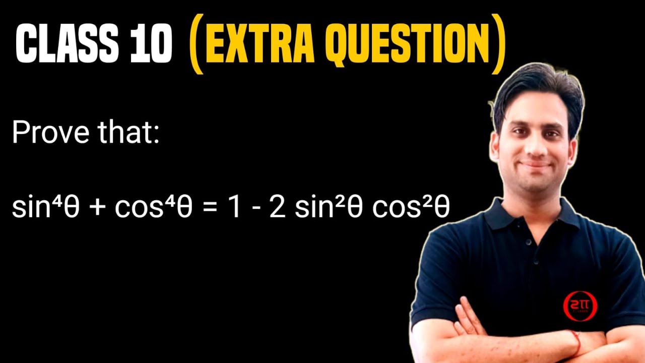 Prove that : sin^4 theta + cos^4 theta = 1 - 2sin^2 theta cos^2 theta.