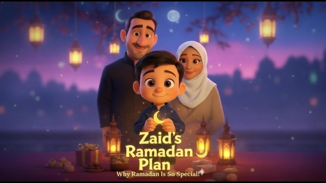 Zaid’s Ramadan Plan 🌙 | Why Ramadan Is So Special #islamiccartoon #islamicshorts #bedtimestories