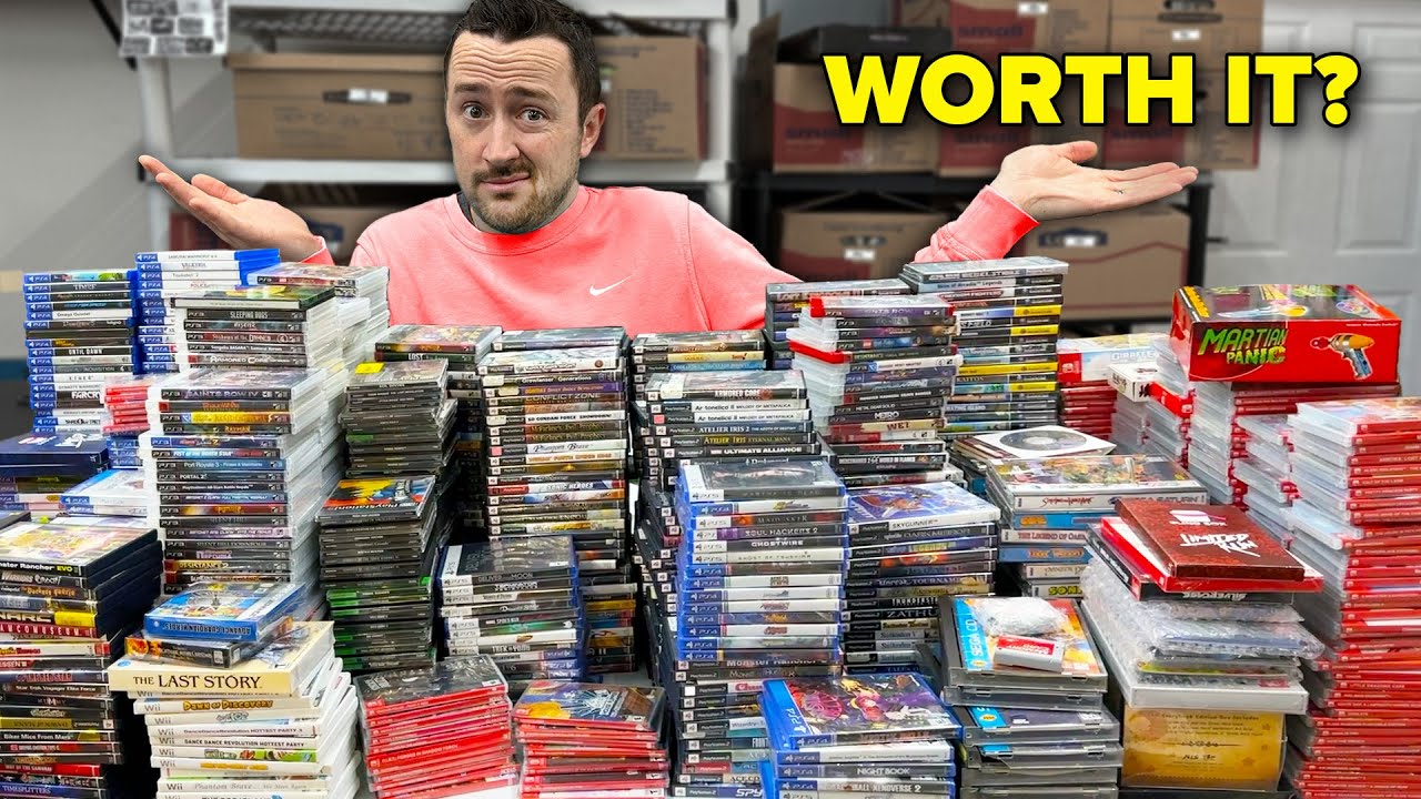 I Bought $100k of Video Games... but they're SEALED.