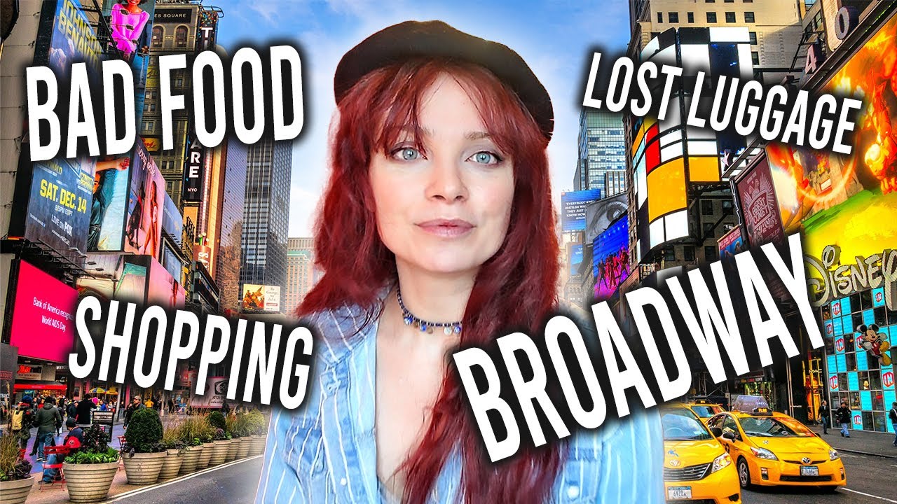 French girl discovers New York