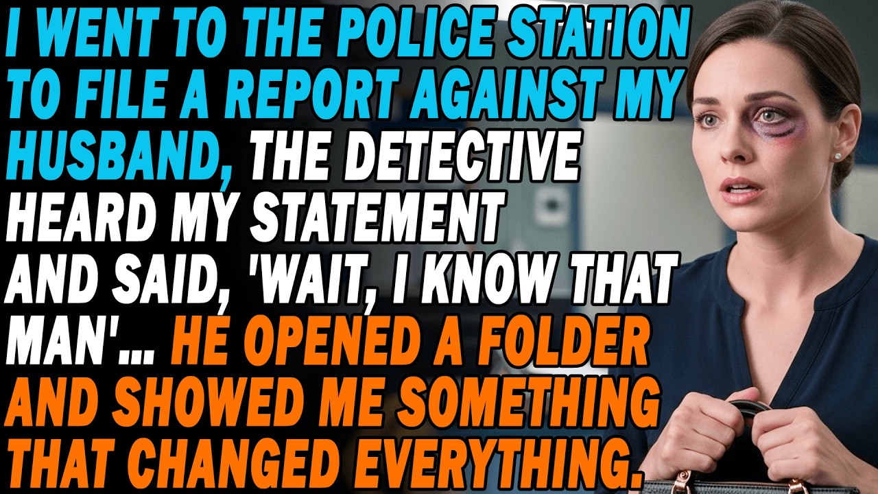 I Went To Report My Husband👮‍♂️🔍&The Detective Listened To It All Then Said, 'Wait, I Know That Man🤫