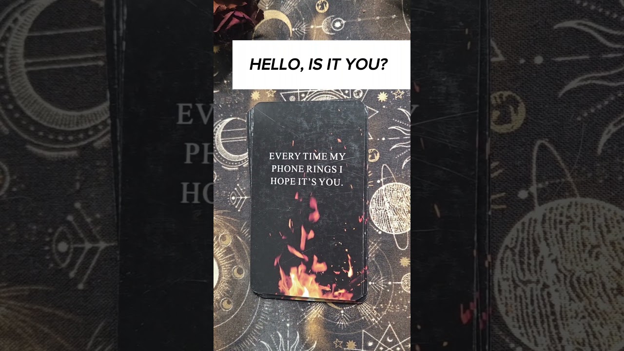 HELLO, IS IT YOU?  